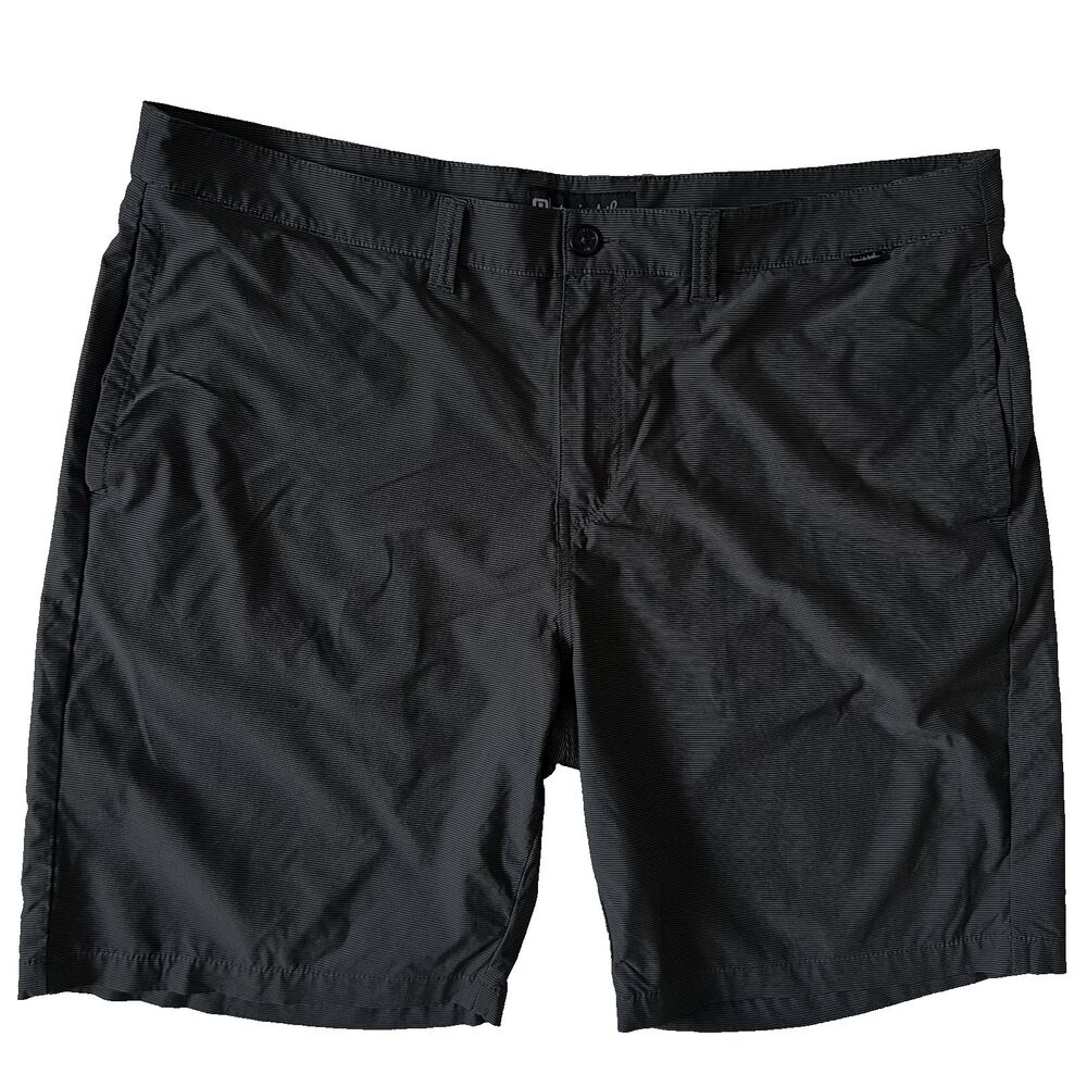 Travis Mathew Beck Chino Golf Shorts Mens 40 Grey Stretch Wrinkle Resistant